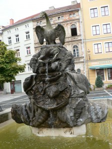 Žitava-Labutí-kašna